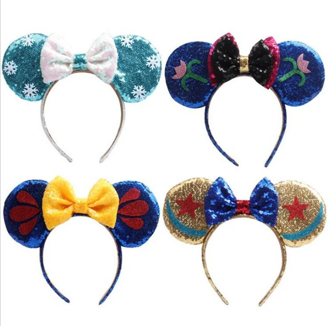 KIDS MINNIE MOUSE Ears Headband Disney Land World Sorcerer Mickey