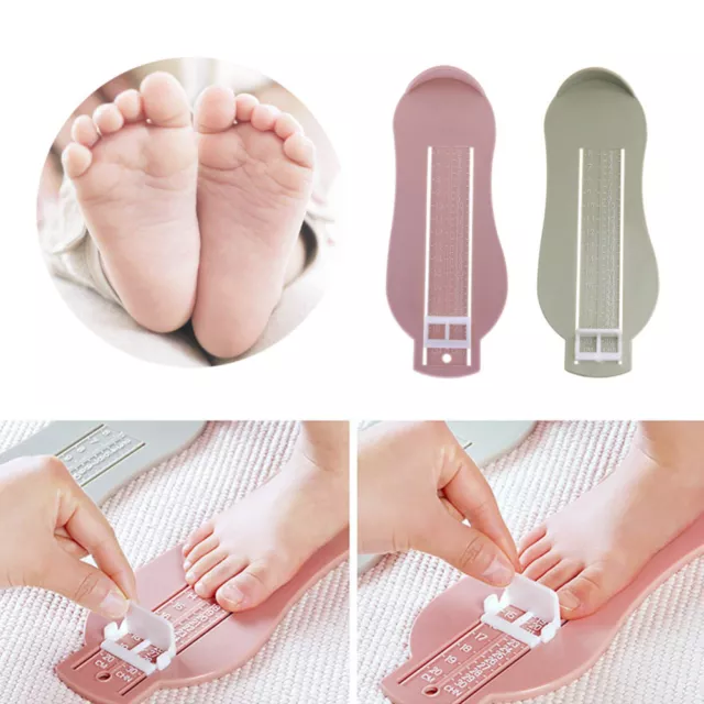 Kids Infant Toddler Baby Foot Measure Gauge Shoes Size Measuring Ruler UK