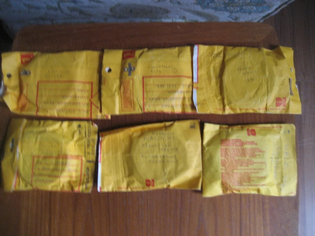 6 8mm cine reels Wales Holidays 1978, 1979, 1983 and 1990