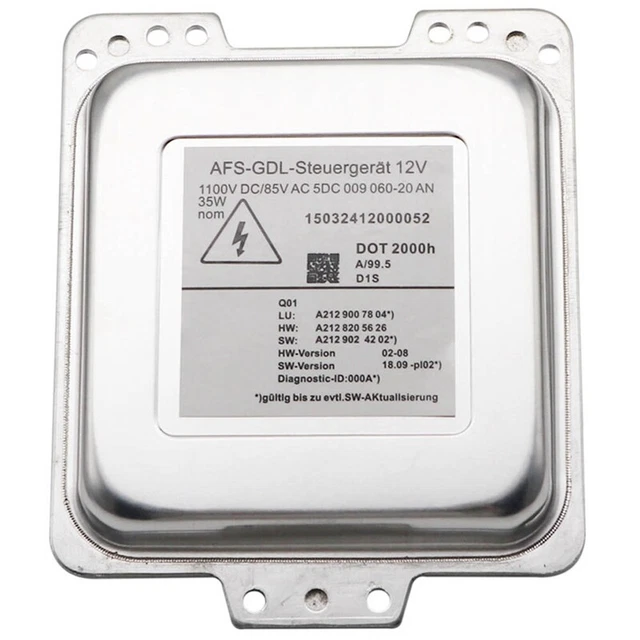 D1S HID HEADLIGHT Ballast for W212 C207 A207 5DC00906020 56.72