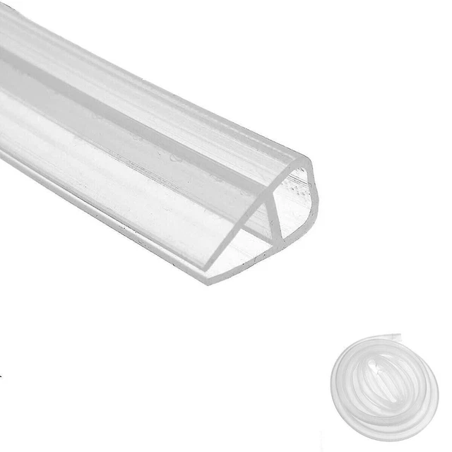 Guarnizione Per Vetro 8mm Con Aletta 12mm - 220cm, Trasparente, Per Box Doccia E Vetrate - Foto 8
