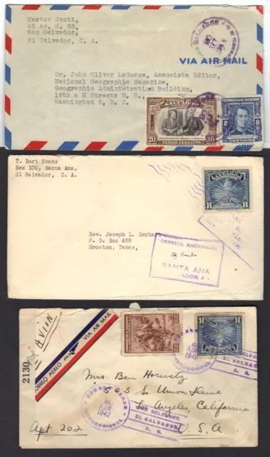 Salvador 1940-50's Sammlung Von Sechs Gewerblicher Bezüge