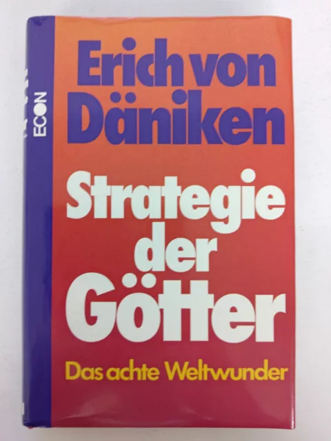 Erich von Däniken - Strategie der Götter - Erstausgabe 1982 - Econ Verlag K31-7