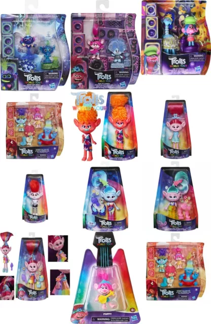 Hasbro Dreamworks Trolls World Tour Figures Assortment Collectible