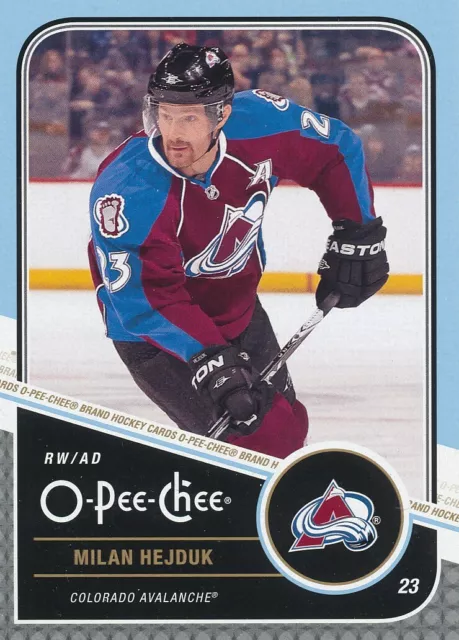 Milan Hejduk 2011-12 O-Pee-Chee Hockey #221 Avalanche