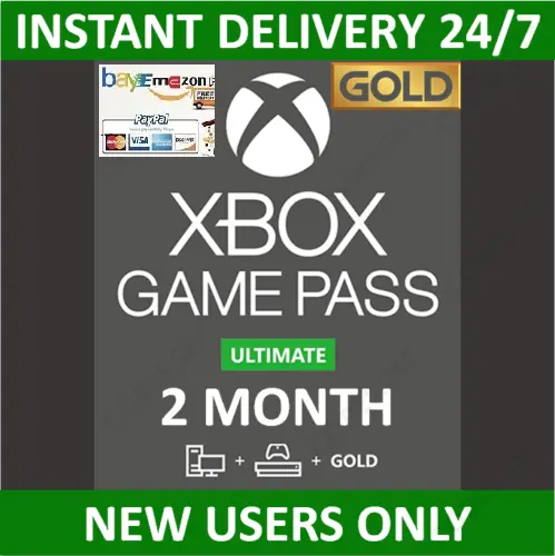 XBOX Game Pass Ultimate Two Months /60 Days ( US ) INSTANT DELIVERY