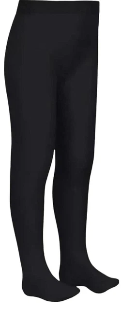 Tights for Women, 2 Pairs Opaque 60D Tights with Control Top Pantyhose Black