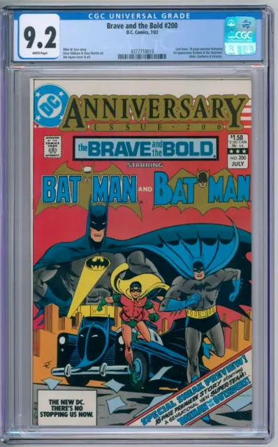 Brave And The Bold 200 CGC Graded 9.2 NM- DC Comics 1983