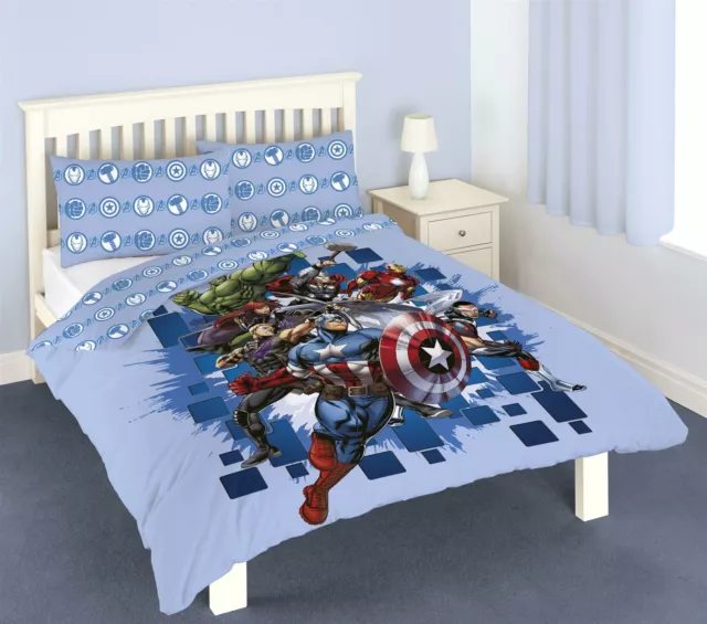 Parure de lit Spiderman pour enfants avec couette réversible lit double  dans un sac 4 pièces pour enfants 