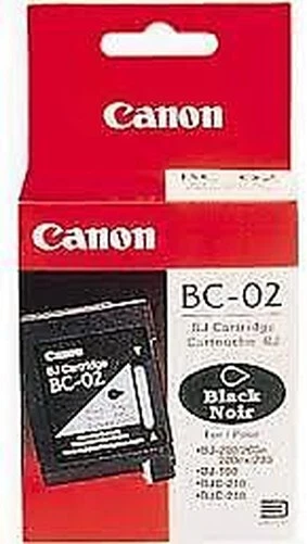 Original Canon Tintendruckkopfpatrone BC-02 Black for Yr 10 20 200 220