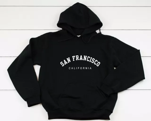 San Francisco California - hoodie Unisex hooded Sweatshirt top usa printed hoody