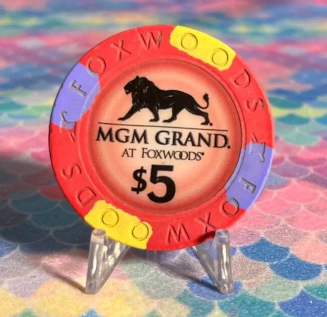 ⚡️❄️ Casino Chip OMG 😳 $5 MGM Grand Foxwoods ⚡️❄️⚡️❄️⚡️❄️