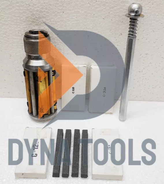 New Cylinder Engine Hone Kit 2" to 3" Honing Machine + 32 pcs Of Stones