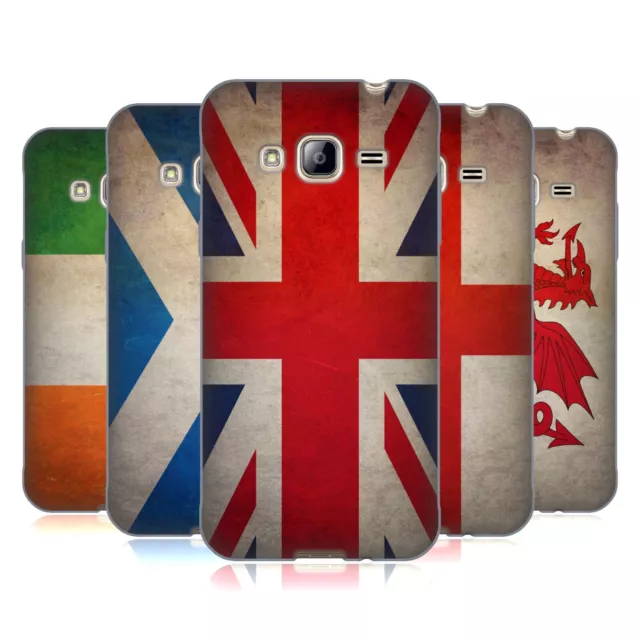 Head Case Designs Grunge Country Flags 1 Soft Gel Case For Samsung Phones 3