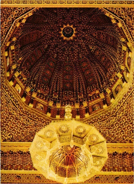 CPM AK MOROCCO RABAT-The Mausoleum Mohammed V, Dome of the Tomb Room (343167)