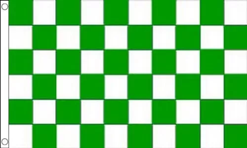 GREEN and WHITE FLAG 3' x 2' Leinster Fermanagh Limerick GAA Gaelic Football