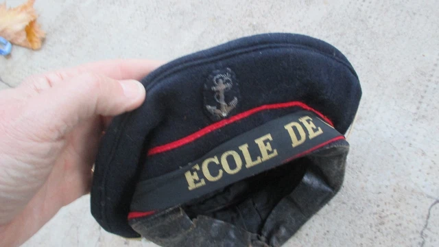 Bonnet De Marin (Bachi) Marine Nationale 1974 - Occasion - Fabriqué En France