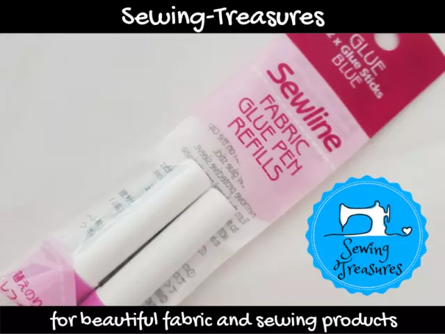 Sewline Glue Refills - Twin Pack - Blue