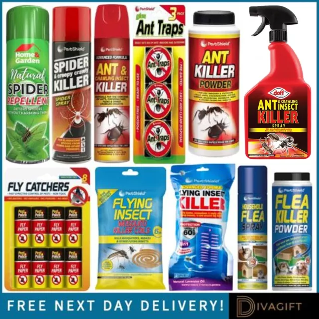 Insect Killer Fly Wasp Bugs Mosquito Ants Flies Trap Catchers Repellant Spray