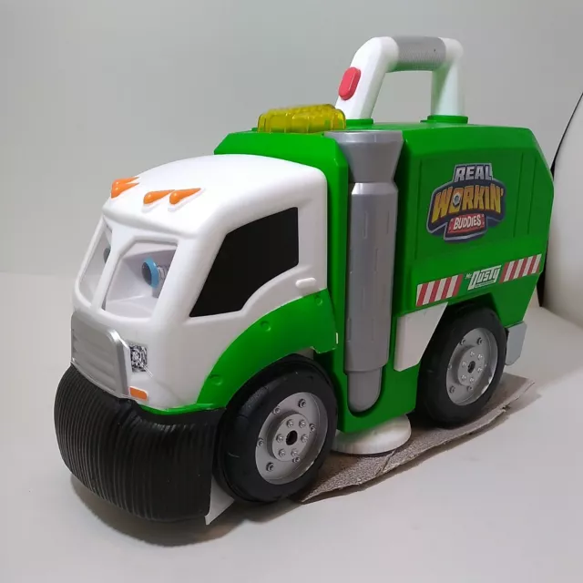 Real working buddies sales dusty sweeper truck