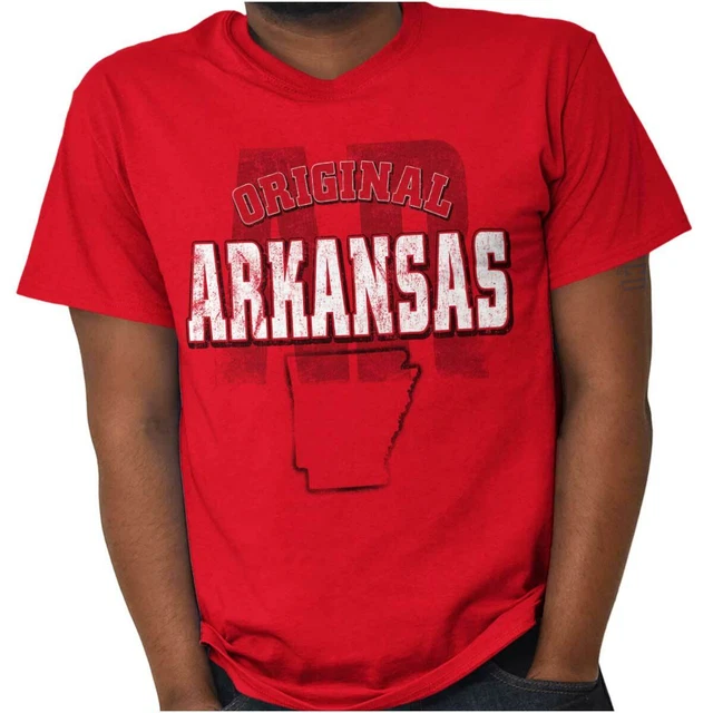 Arkansas Original Hometown Vacation Gift AR Womens or Mens Crewneck T Shirt Tee