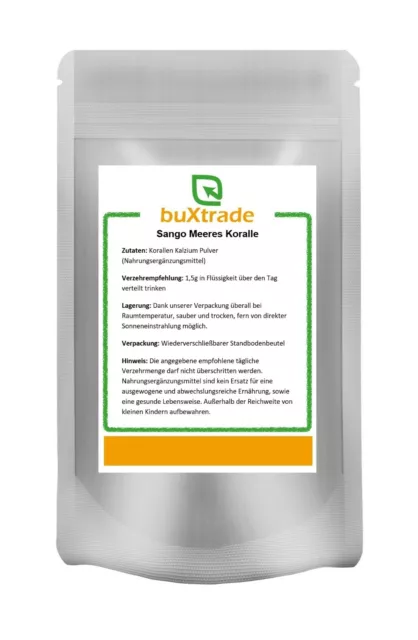 500g | Sango Meeres Koralle aus Okinawa / Japan | Calcium und Magnesium