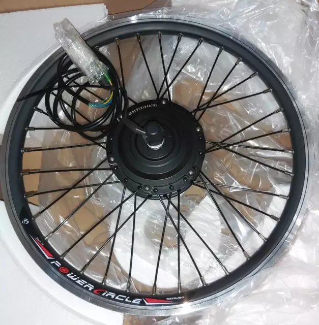 motore anteriore  250 w 36 v ss spazzole  con ruota  22"