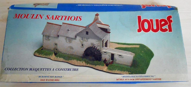 Maquette à Monter Jouef – Moulin Sarthois 101500, échelle HO, Neuve Sous Blister