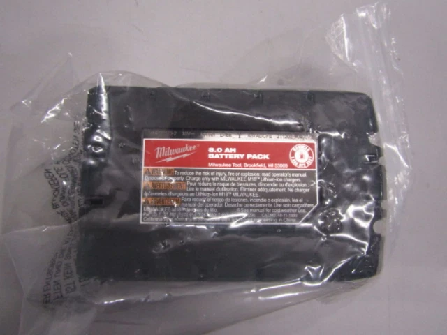 Milwaukee 48-11-1880 M18 18V Lithium-Ion High Output XC 8.0 Ah Battery