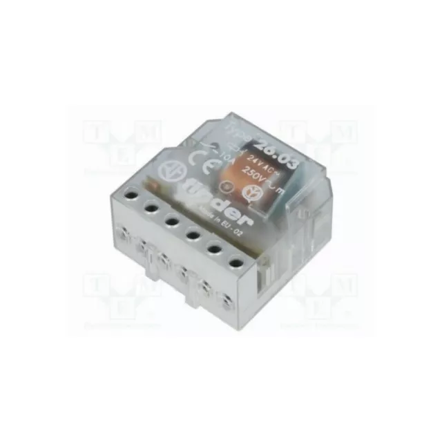 FINDER 13.01 Relais monostable à impulsions ou électronique 230V AC  contacts 16A 250V