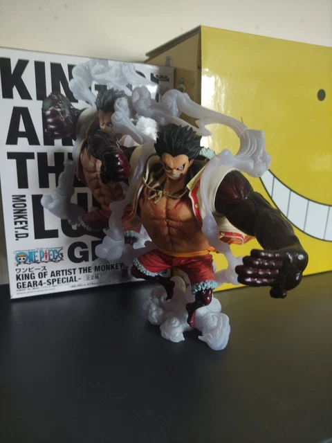 Luffy Many Box ONE PIECE MONKEY D Luffy Figure Incl Box, Gear 4 Bound Man King of ...