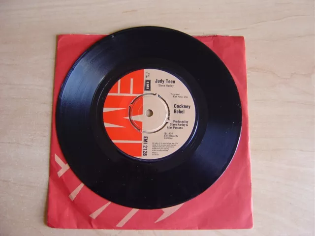 Cockney Rebel: Judy Teen 7": 1974 UK Release