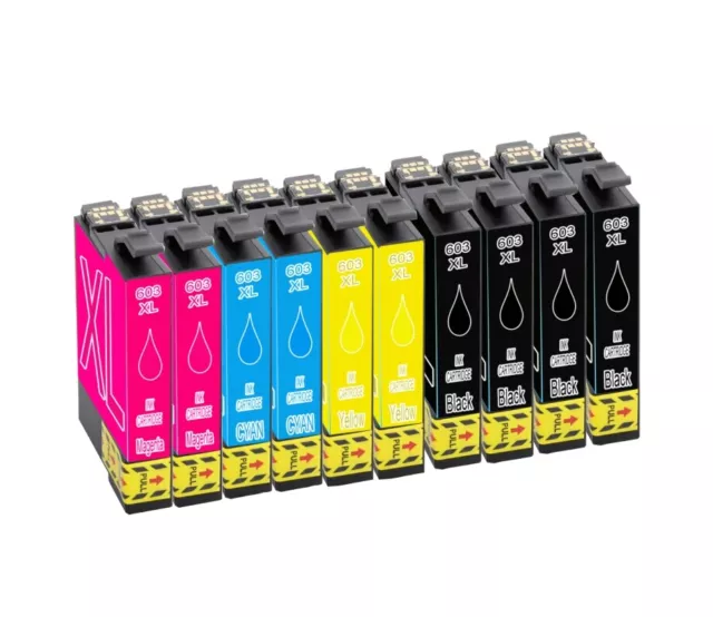 10x Tinte Patronen für Epson 603 XL Seestern Expression XP 2100 XP 2105 XP 3100 2