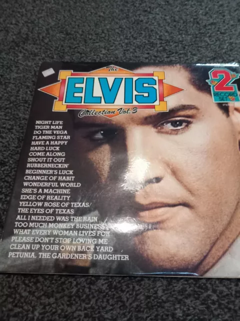 Elvis Presley   The Collection  Double Vinyl Lp Set