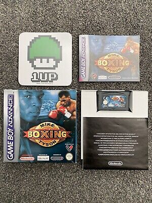 Mike Tyson Boxing (Nintendo Game Boy Advance, 2002) in scatola con manuale