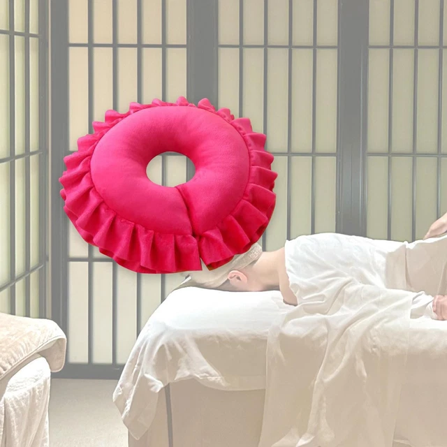 Acheter Oreiller ergonomique allongé pour soulager la Fatigue, mousse à mémoire de forme douce, respirant, appui-tête, oreiller de soutien, Massage du corps, oreiller de repos du visage