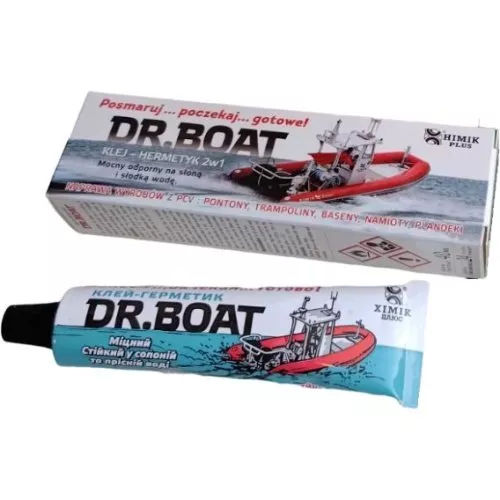 Liquid PVC Patch DR. BOAT Inflatable Boat Repair Glue 40ml Liquid Patch