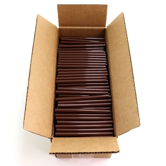 Surebonder 4" Mini Brown Color Hot Glue Stick - 5 lb Box