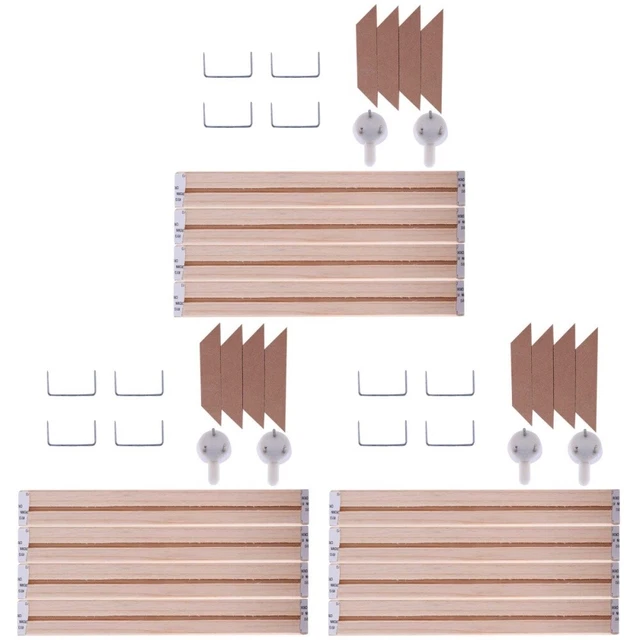 3 juegos marco de barra pintura marco de cuña lienzo marco de cuña marco de madera marco de plataforma