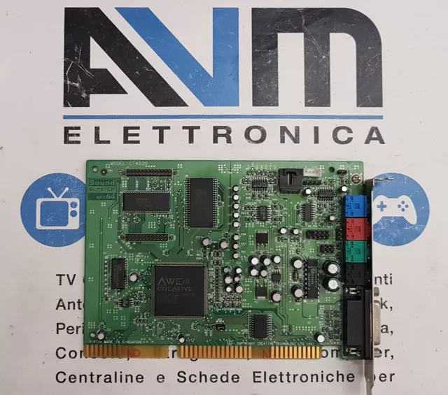 New Creative Sound Blaster Compatible ISA Sound Card - 16-bit, Opti Chipset, Game Port