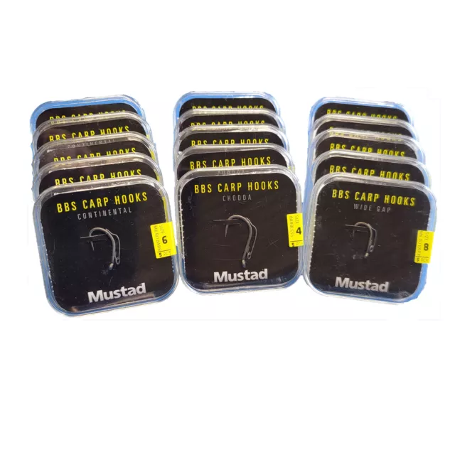 Mustad Karpfenhaken - alle Modelle * 5er-ER-PACK VERKAUF * Karpfenangeln Schüttgut