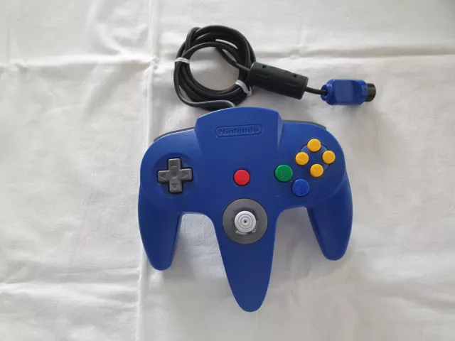 Manette Nintendo 64 Officielle Bleu en boite Neuf