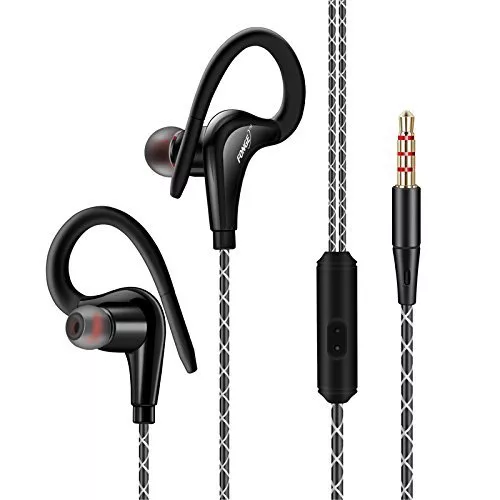 FOR SPORTS GYM JOGGING MP3 MUSIC 3.5mm HEADPHONES IN EAR EARPHONES EARBUD