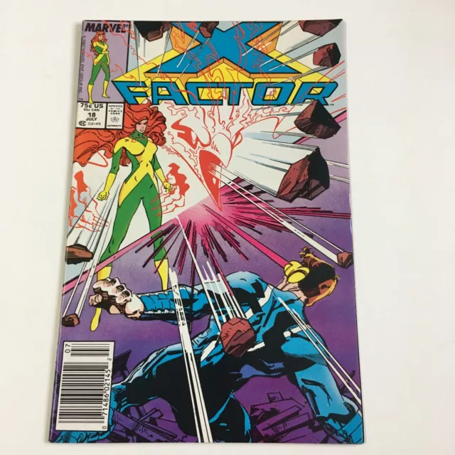 X-Factor #18 Marvel Comics 1987 VF/NM Comic Book Newsstand
