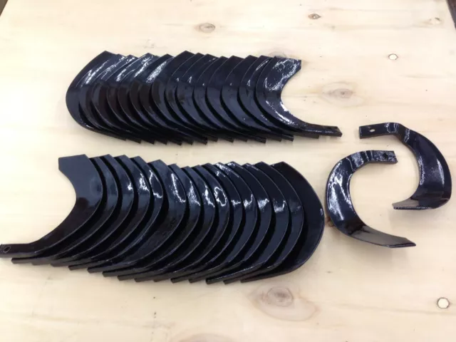 tiller blades HWG 10 mm bolt 36 quantity Yanmar, Farm Pro, Gray market tillers