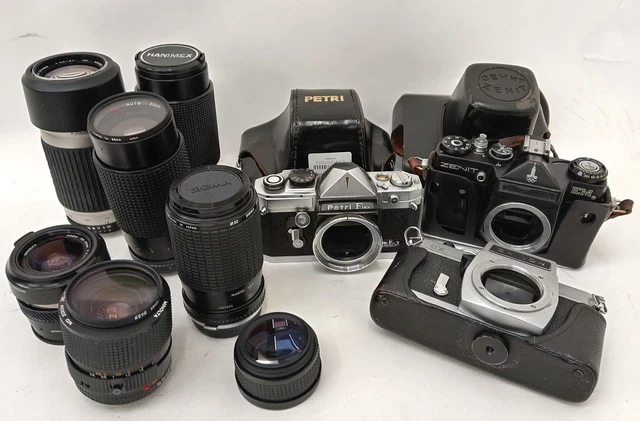 35mm Cameras, Vintage Cameras, Vintage Movie & Photography