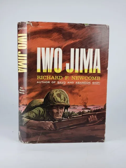 Iwo Jima By Richard F Newcomb 1965 Edition HC Book