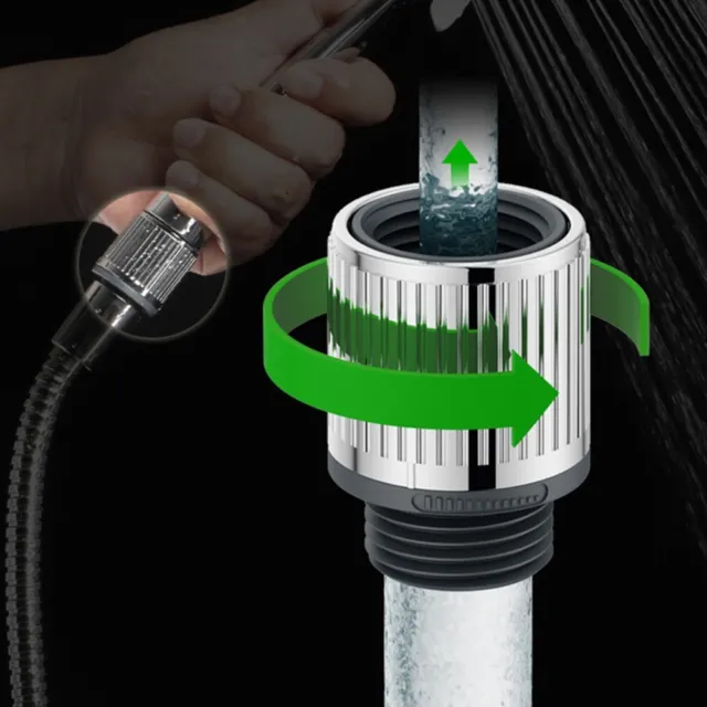 Régulateur de débit de douche efficace contrôle la pression de l'eau pour une