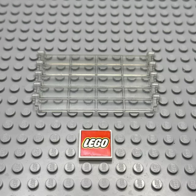 LEGO® Slat Roller Door Garage Door 4218 Clear Clear Clear 5-Piece