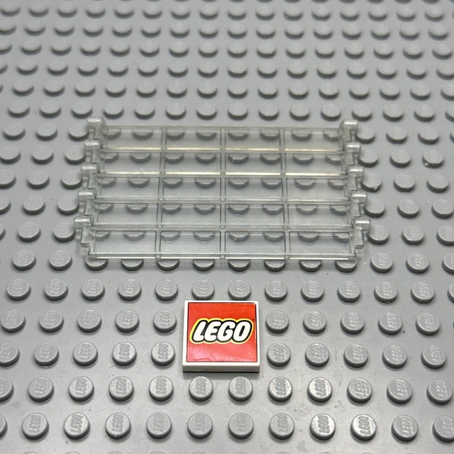 LEGO® Slat Roller Door Garage Door 4218 Clear Clear Clear 5-Piece